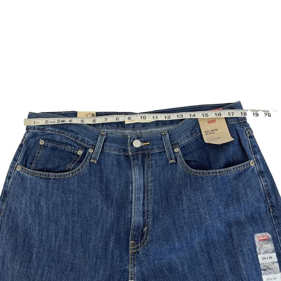 New Women’s Levi’s 80’s Mom Jeans Size 33x30 NWT High Rise Tapered - Picture 9 of 10